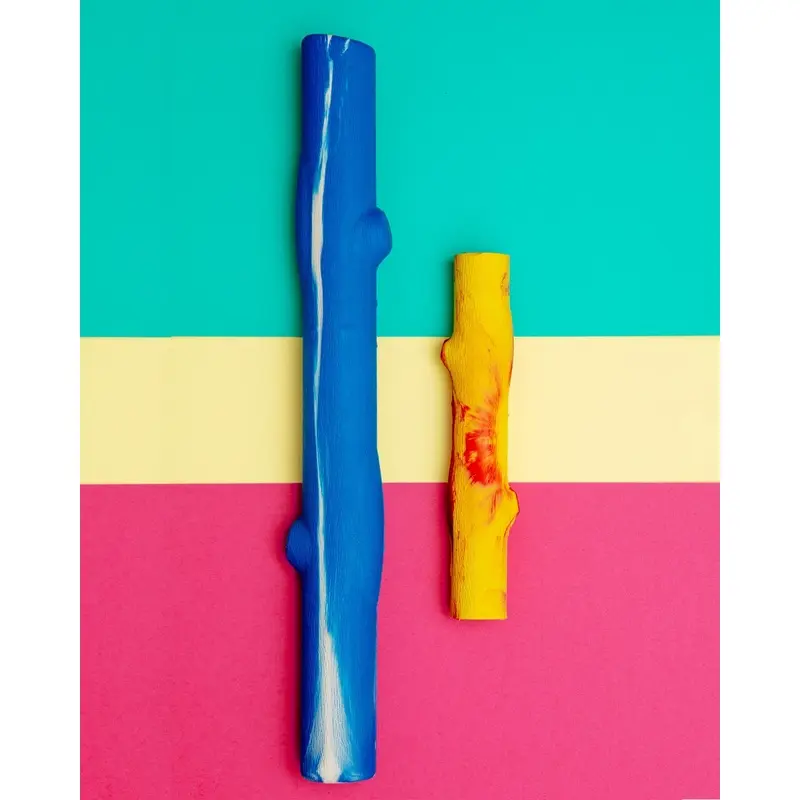 Natural Rubber Twig or Stick Dog Fetch Toy (Made in the USA)
