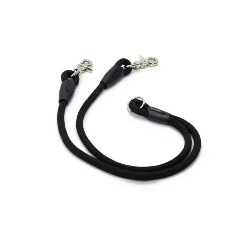 Splitter Dog Leash in Midnight Black (Made in the USA)