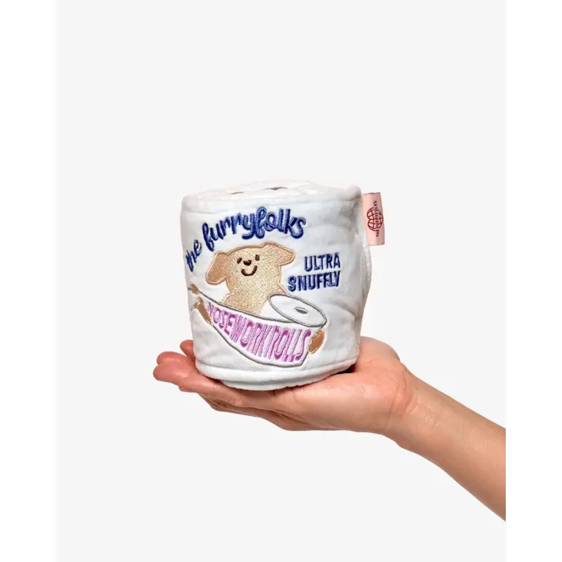 Toilet Paper Nosework Dog Toy