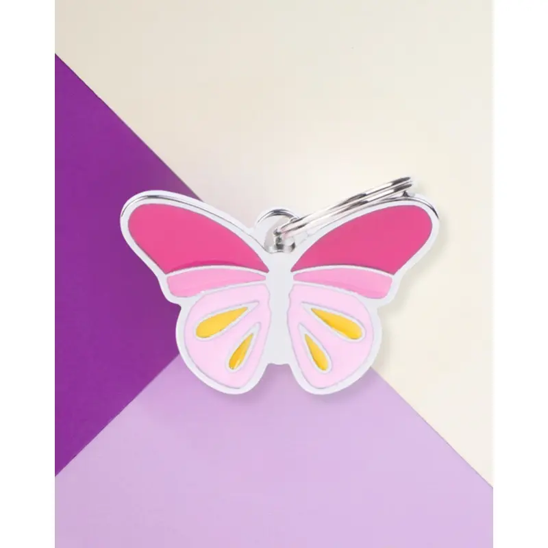 Butterfly Custom Pet ID Tag