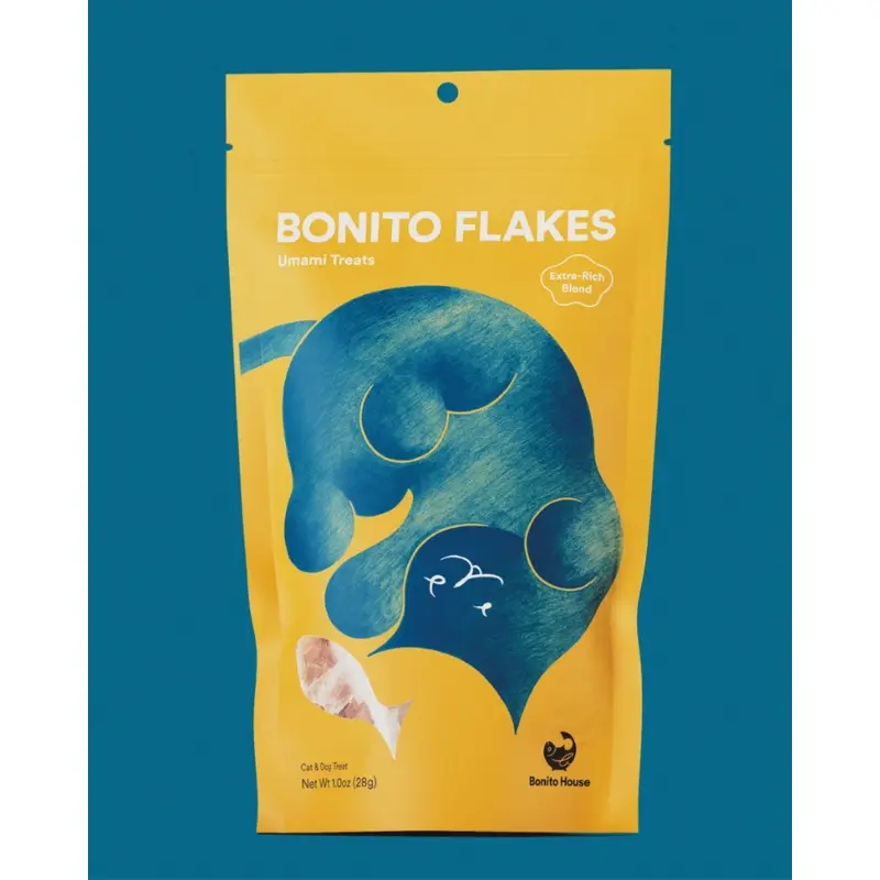 Wild Caught Umami Bonito Flakes for Cats & Dogs