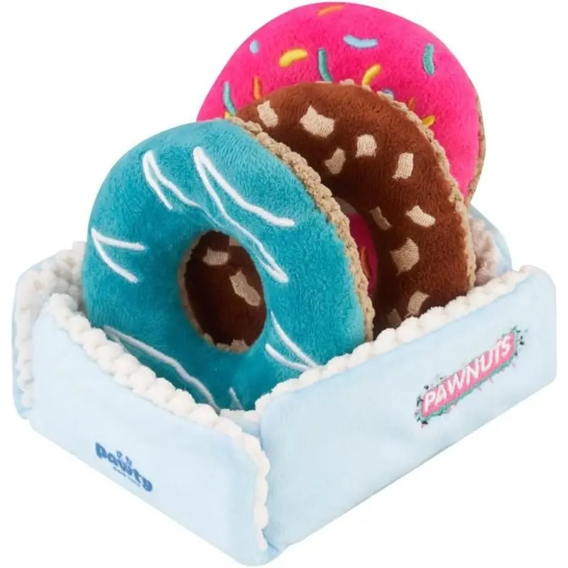 Donut Box Interactive Dog Toy