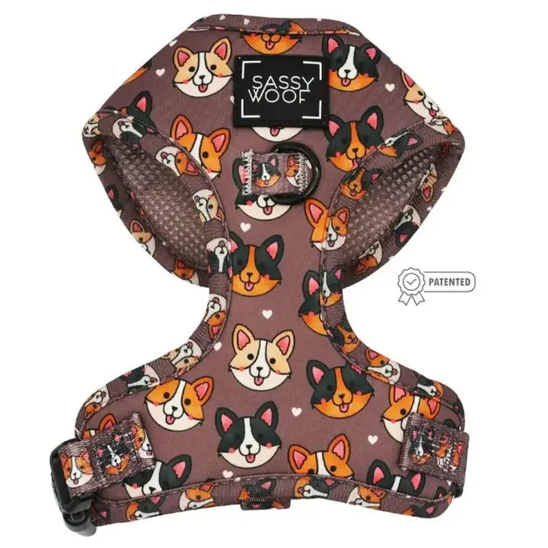 Cuddly Corgis Adjustable Harness