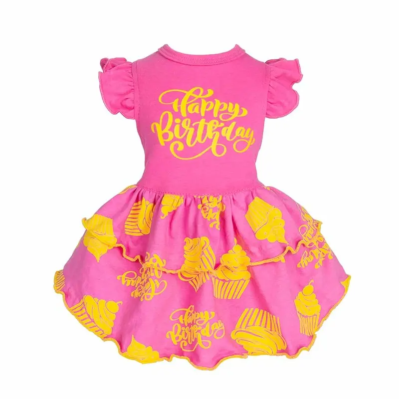 Happy Birthday Tiered Dress