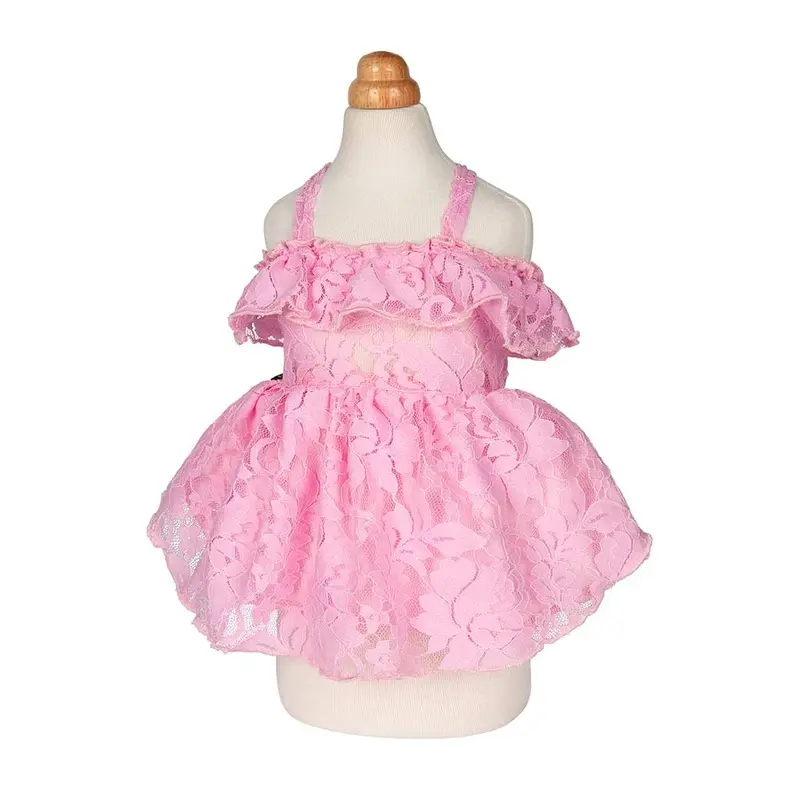 Pink Lace Dress