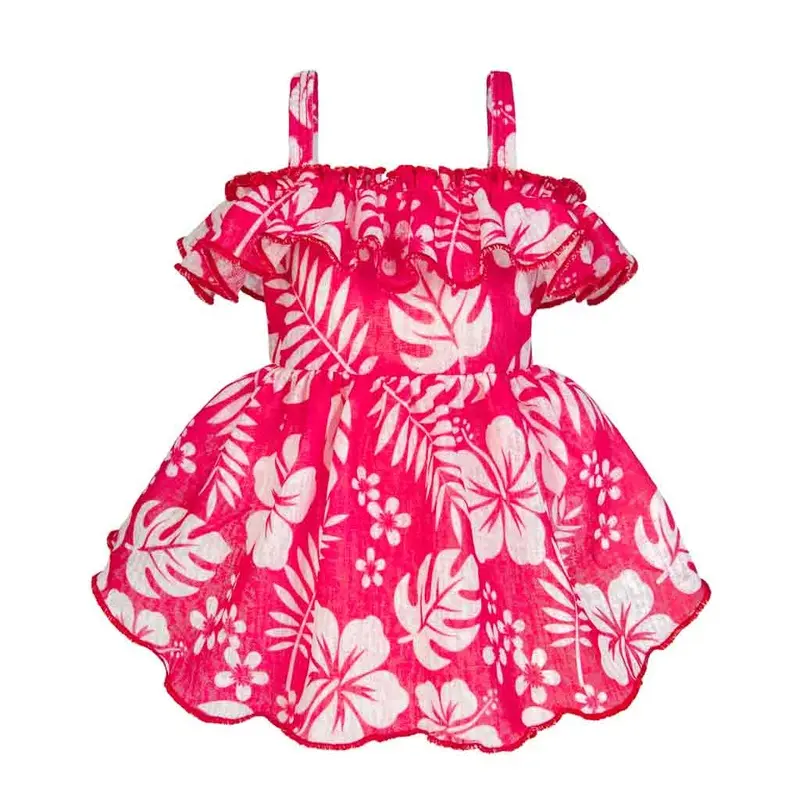 Tropical Floral Dog Dress