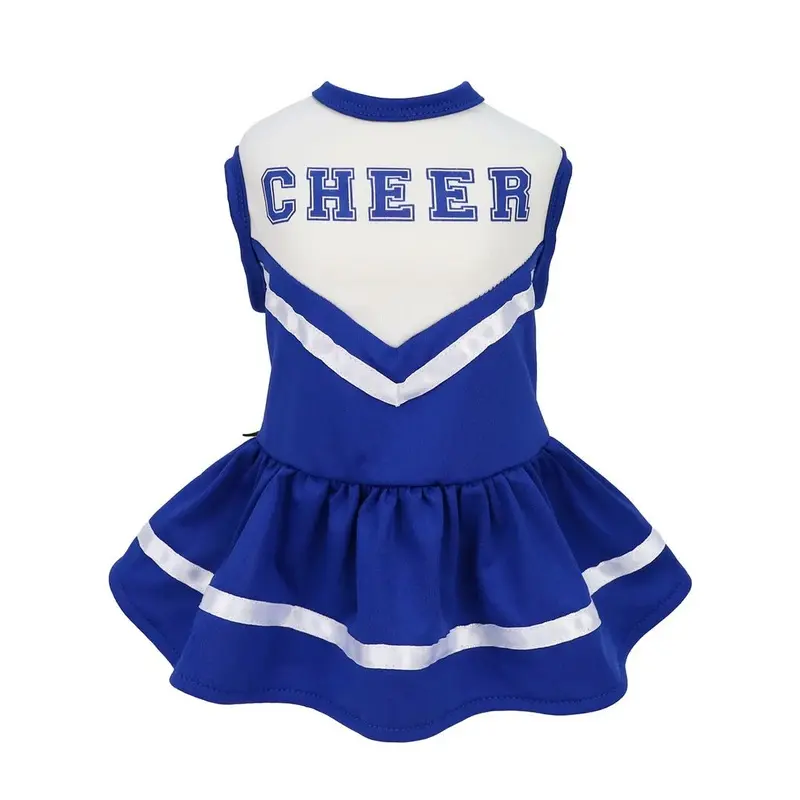 Cheerleader Costume in Blue