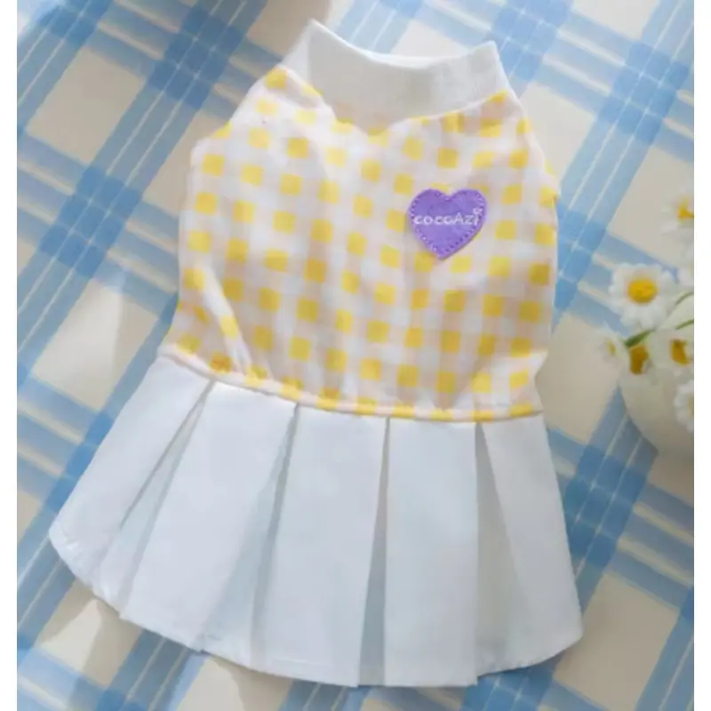 Yellow Tennis Dress