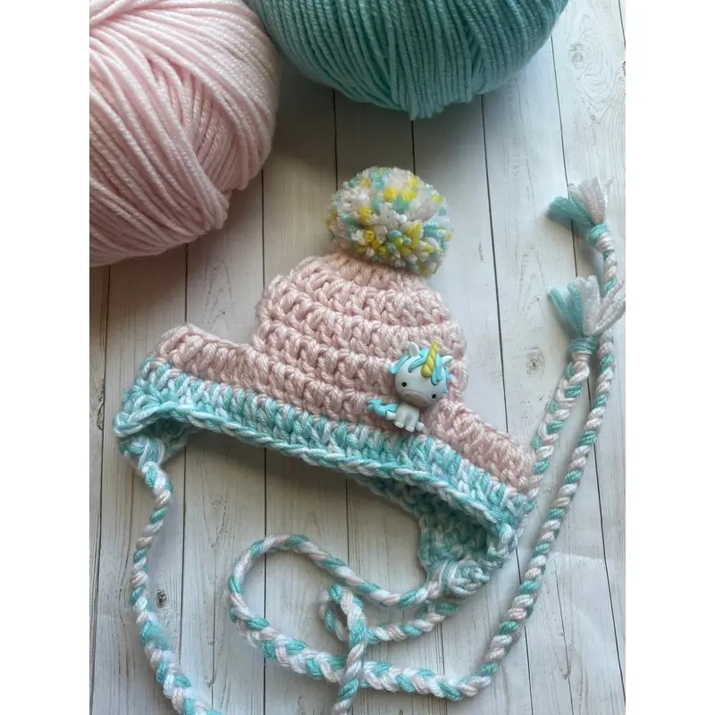 Couture Knit Hat- Unicorn