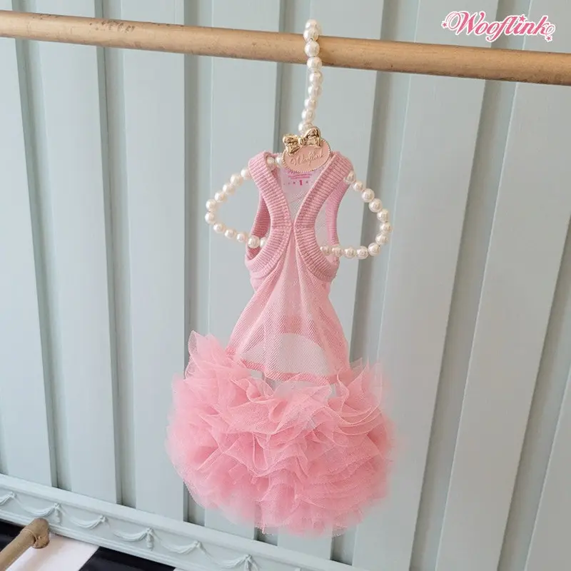 Wooflink Baby Tulle Dress in Pink