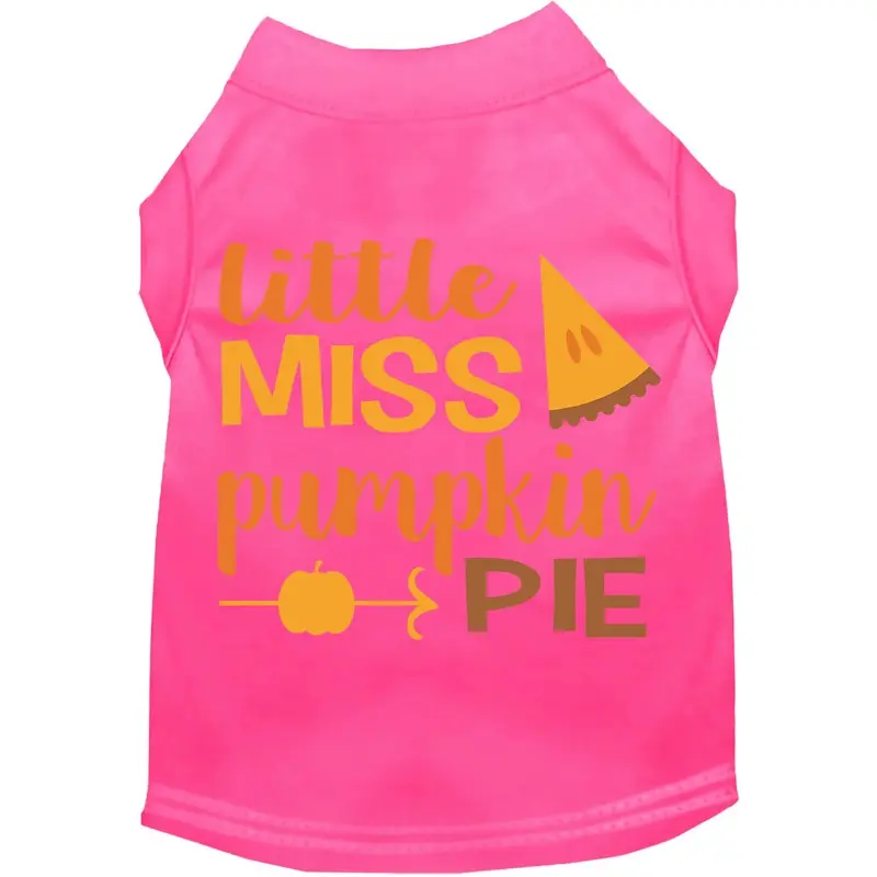 Little Miss Pumpkin Pie Shirt in Many Colors