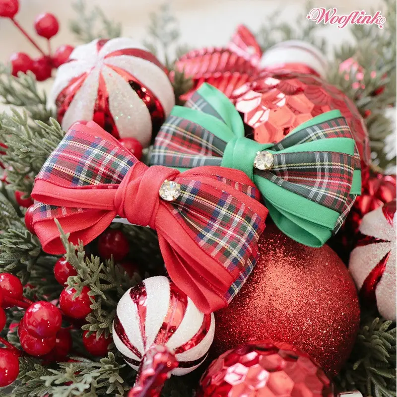 Wooflink Perfect Holiday Hair Bow in 2 Colors