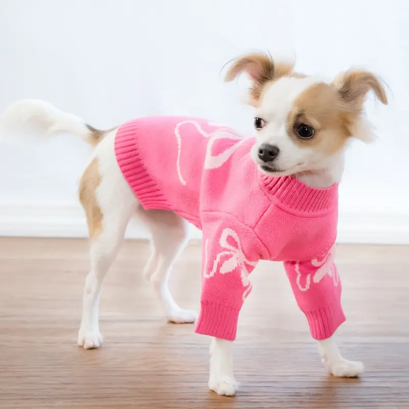 Bowknot Dog Sweater