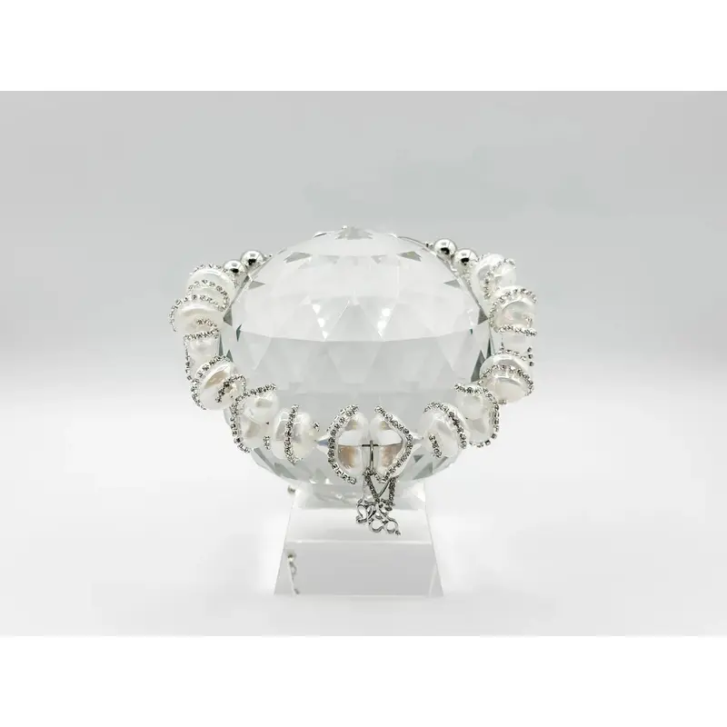 Cruise Necklace: Pearled Diamonds