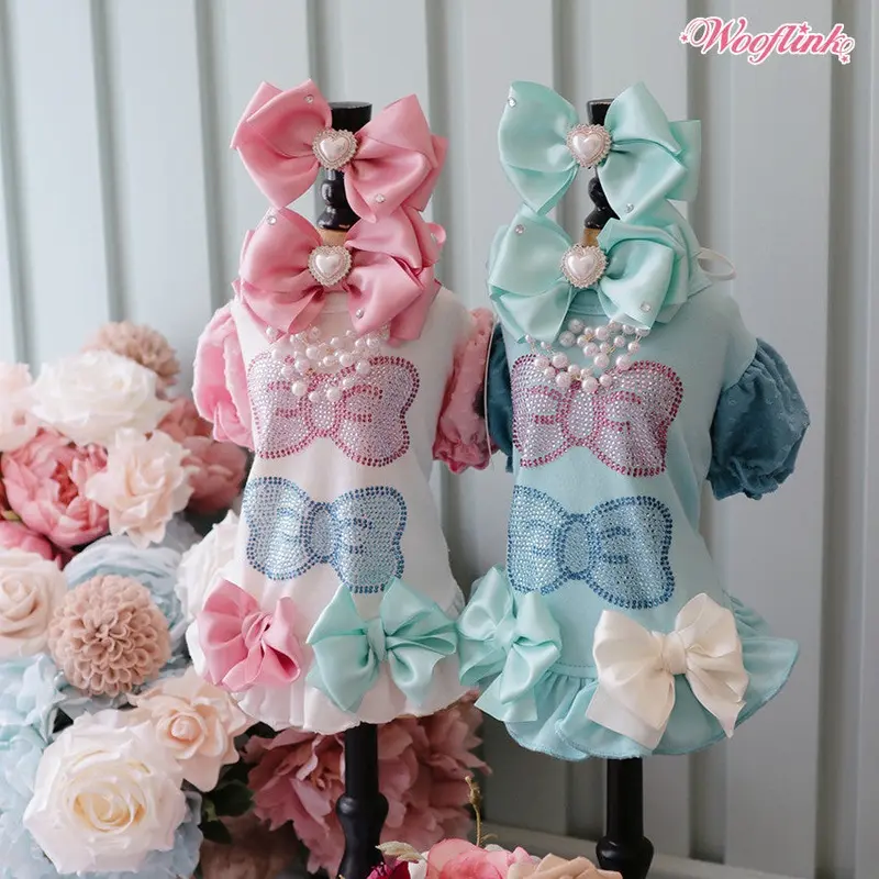 Wooflink Baby Bling Mini Dress in White