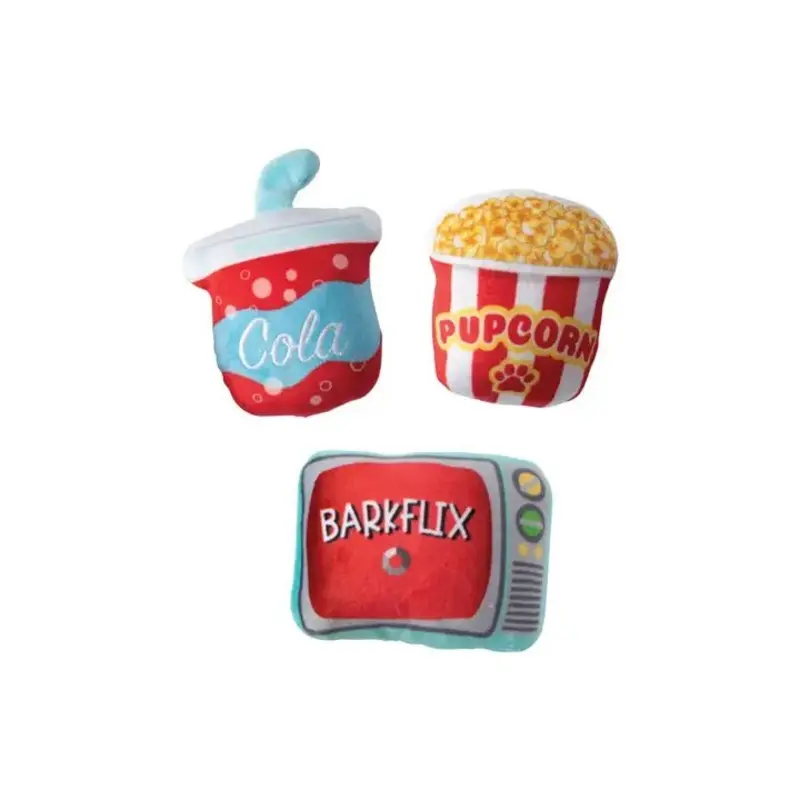 Barkflix & Chill Dog Toy Set