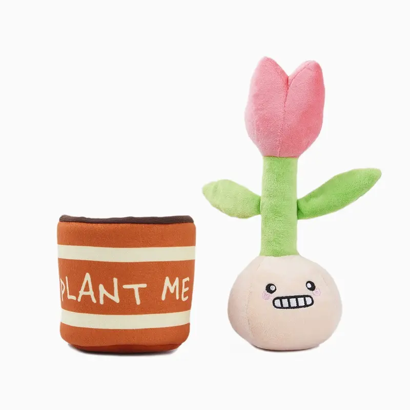 Puppy Garden Tulip and Pot Toy