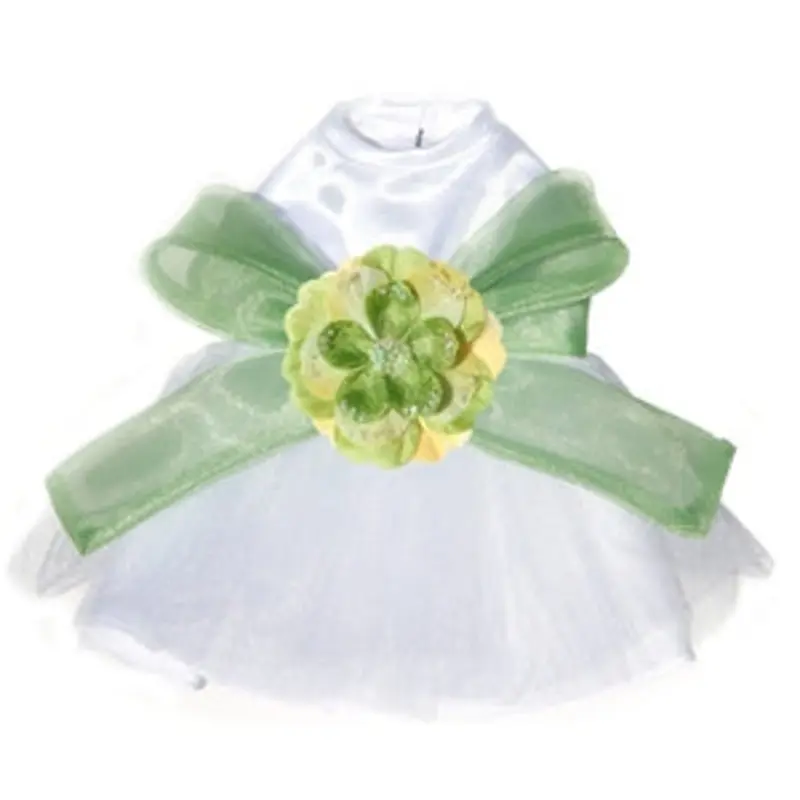 The Madeline with Green Sash