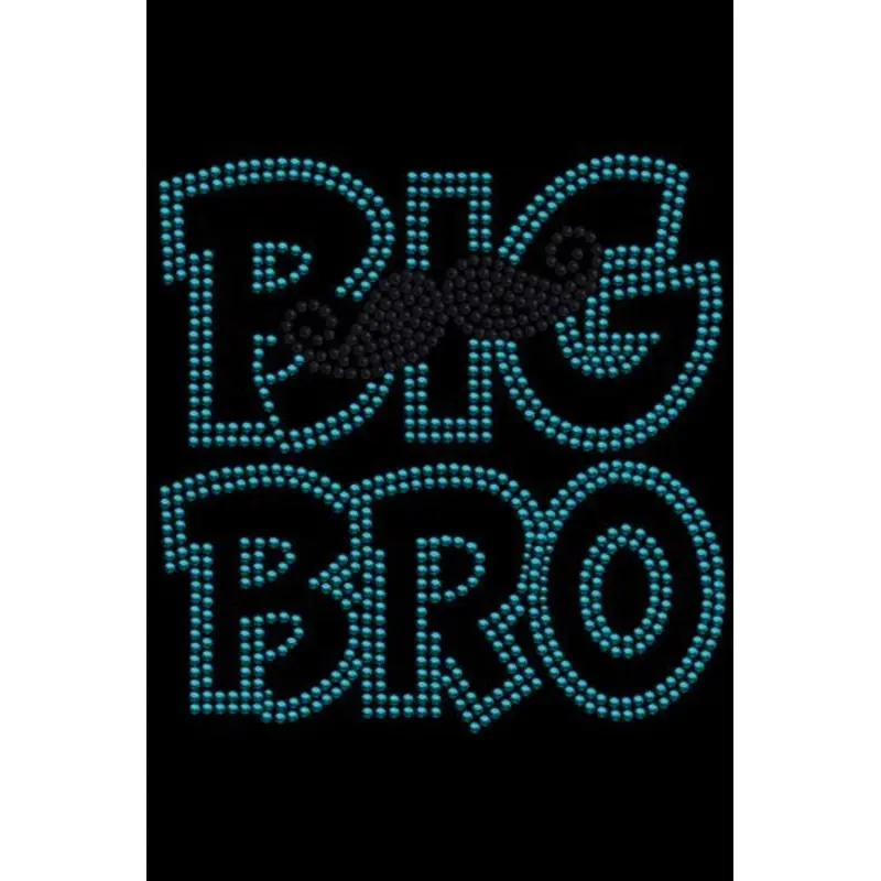 Big Bro with Mustache Bandana- Many Colors