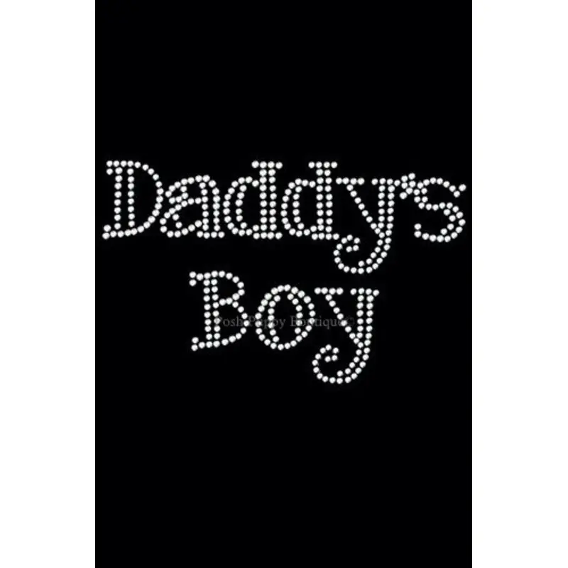 Daddy's Boy Rhinestone Bandana- Many Colors