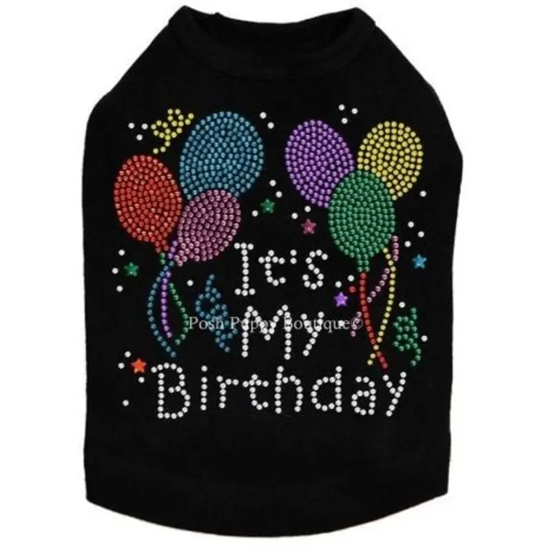 It's My Birthday Dog Tank - Many Colors