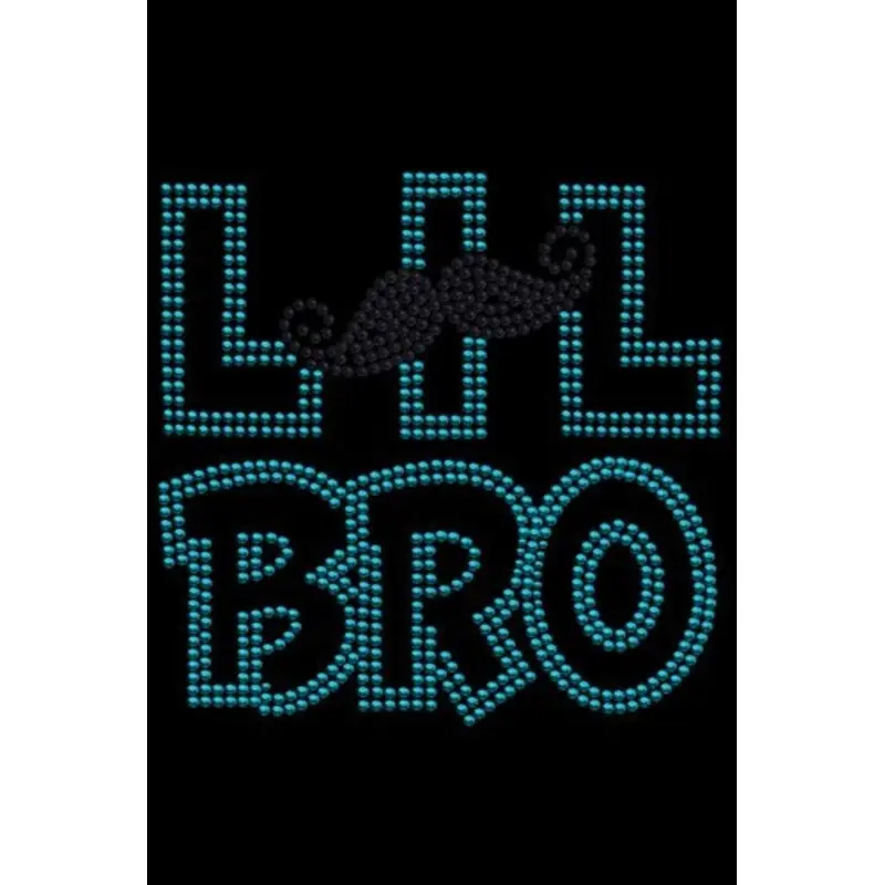 Lil Bro with Mustache Bandana- Many Colors