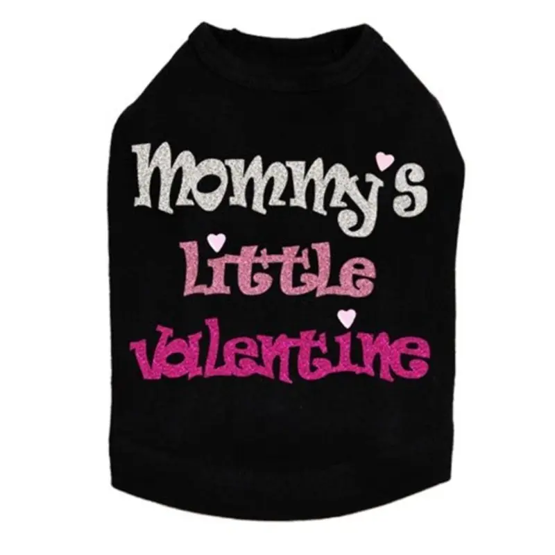Mommy's Little Valentine Nailheads Tank- Many Colors