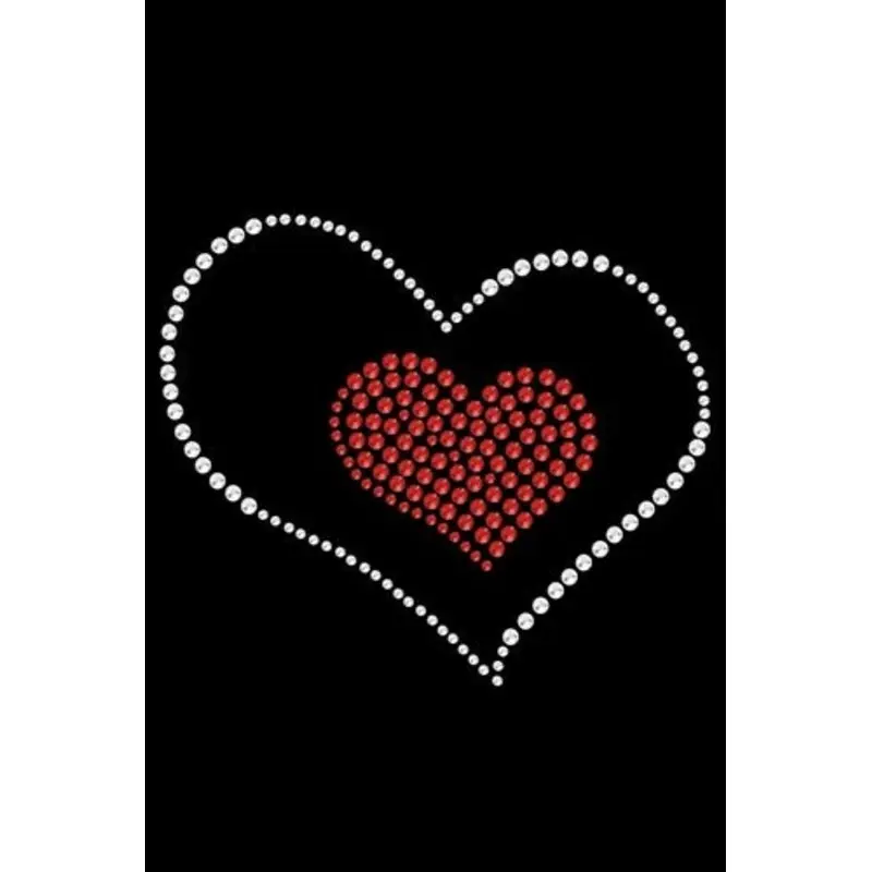 Red Heart inside Heart Bandana- Many Colors