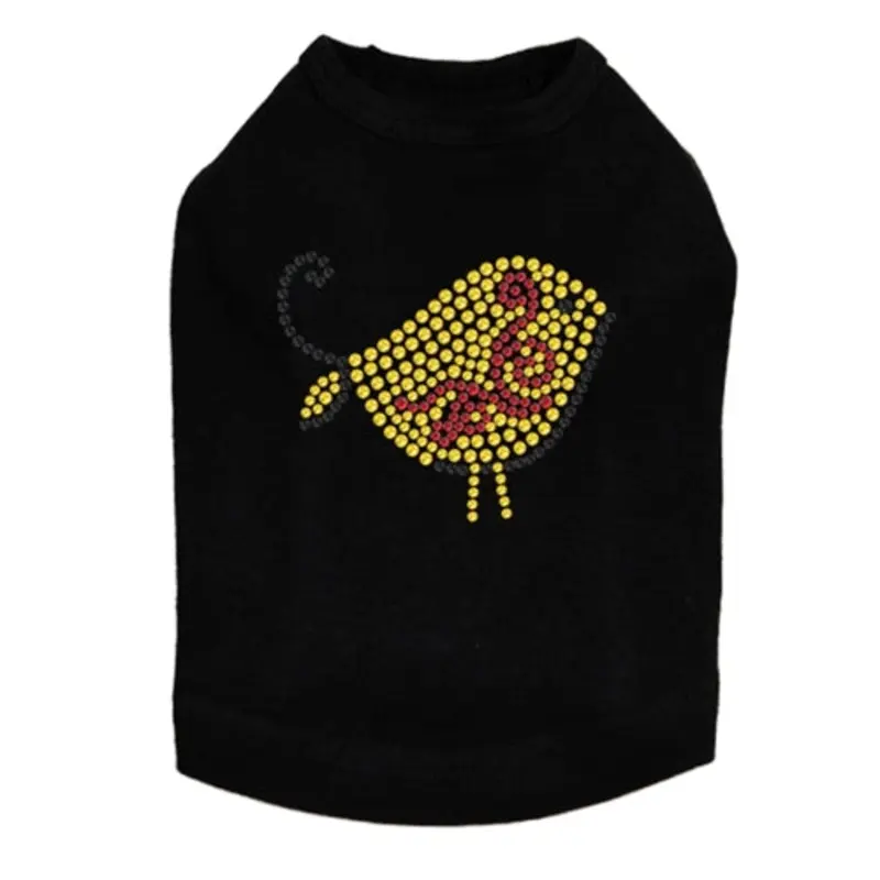 Yellow Bird Rhinestones Tank- Many Colors