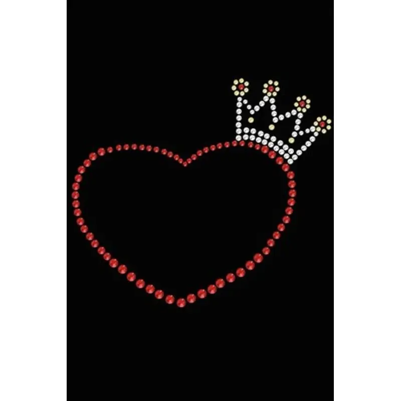 Heart with Crown Bandana- Many Colors