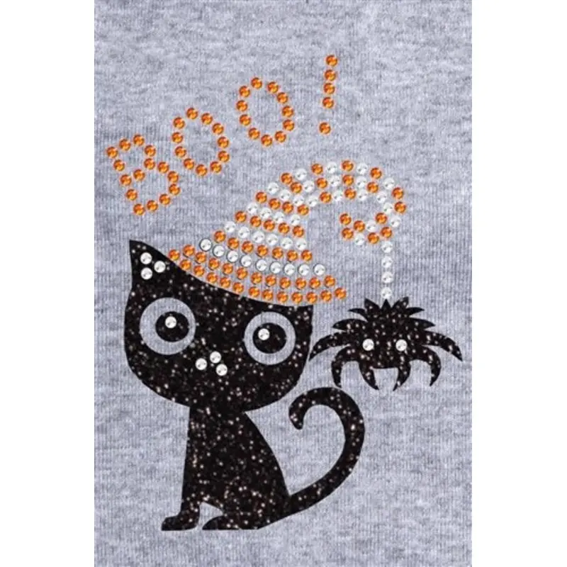 Cat with Spider Hat Rhinestone Bandanas- Many Colors