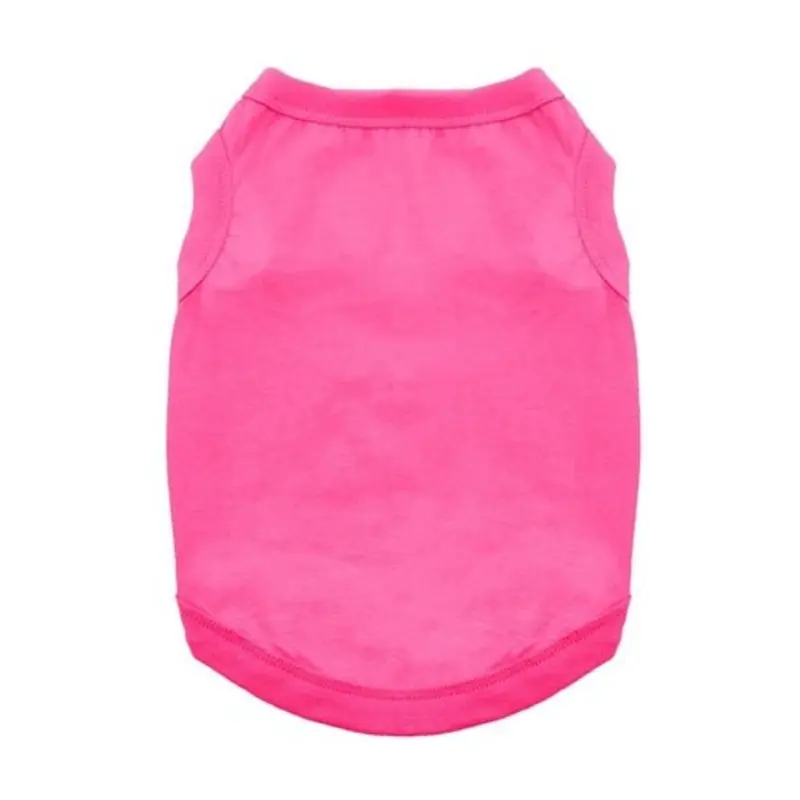 Cotton Dog Tank - Raspberry Sorbet