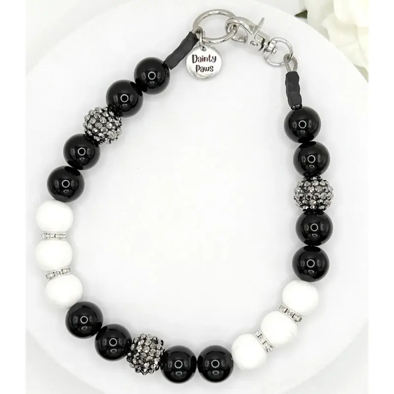 Mr. Paws Beaded Collar