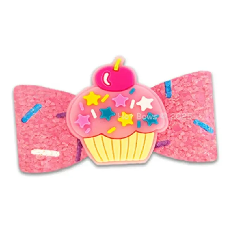 Sprinkles & Cream Hair Bow
