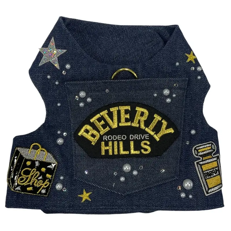 Upcycled Denim Beverly Hills Harness in 2 Colors