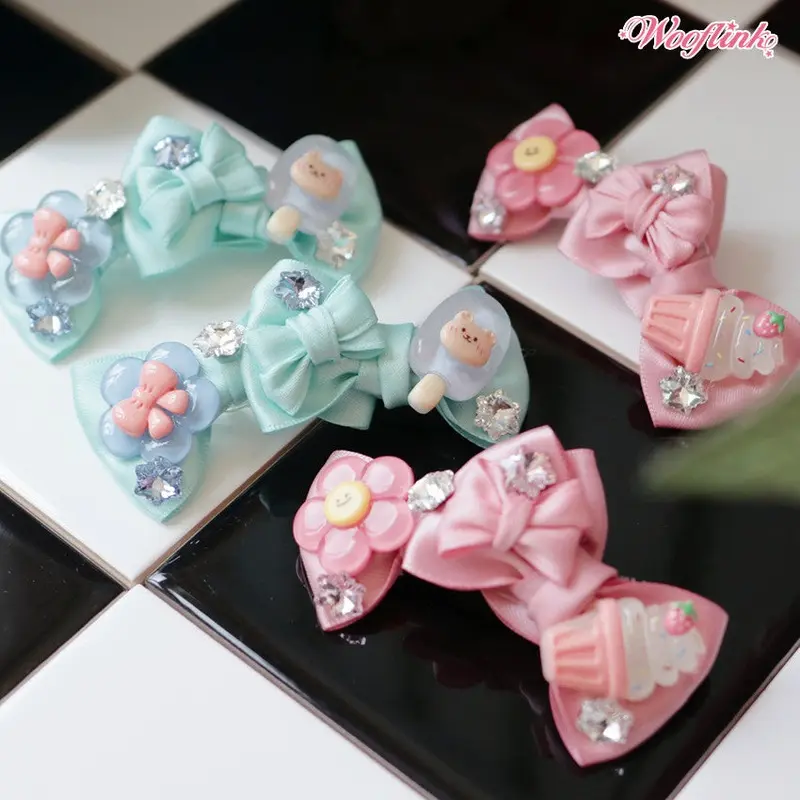 Wooflink Always Loved Hair Bow in 2 Colors