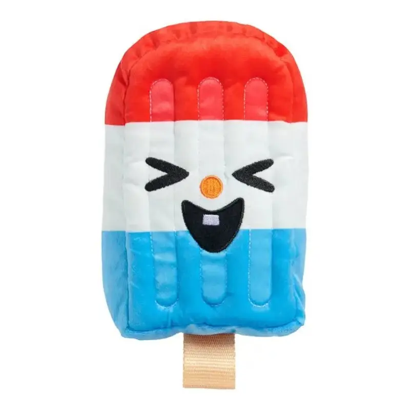 BARK Rocket Droolsicle Fourth of July Plush Dog Toy