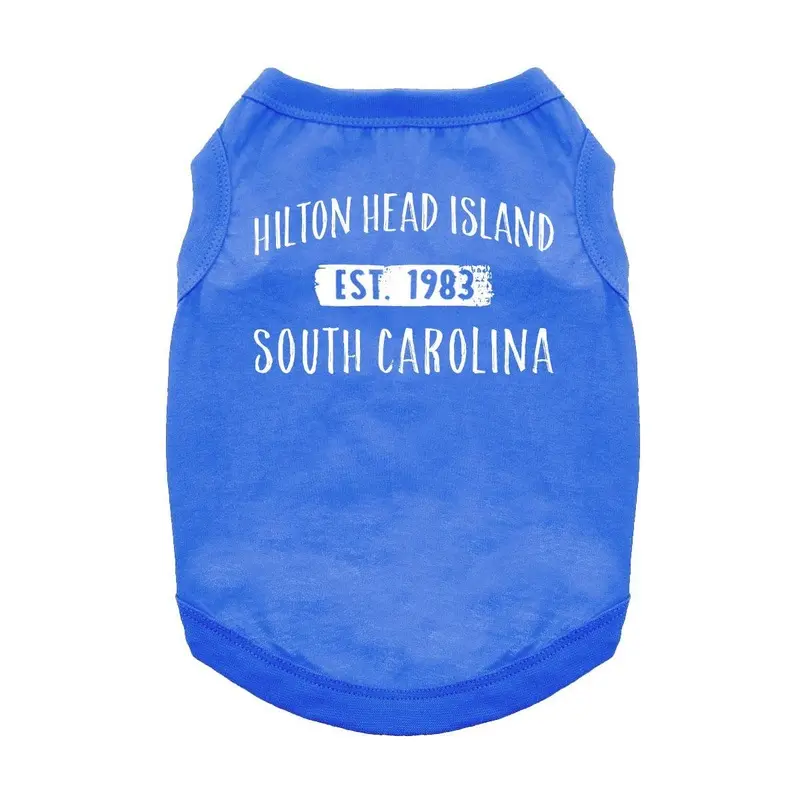 Hilton Head Island, SC Tank Top - Blue
