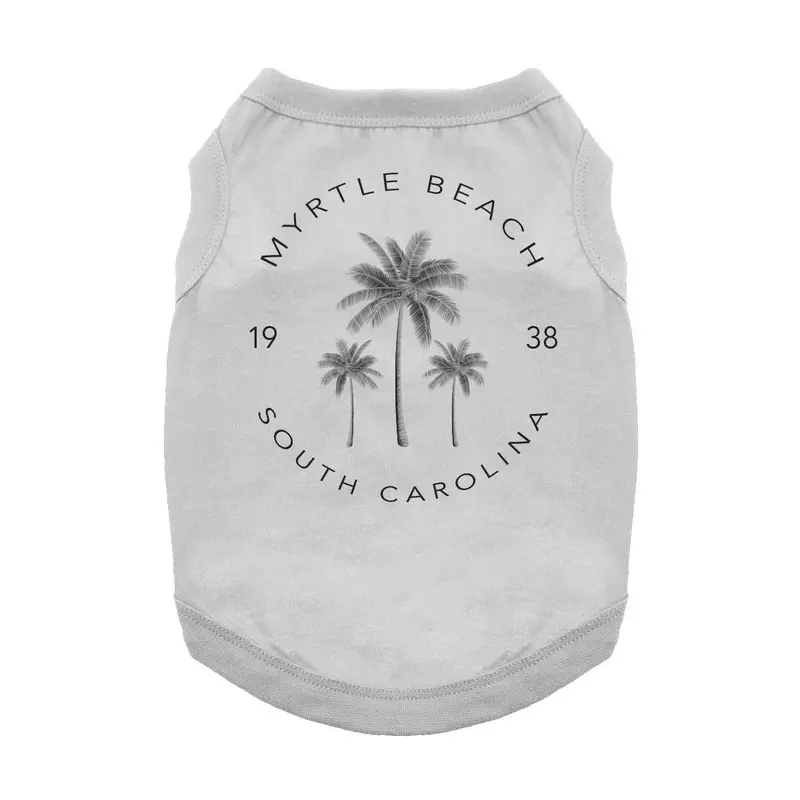 Myrtle Beach, SC Tank Top - Gray