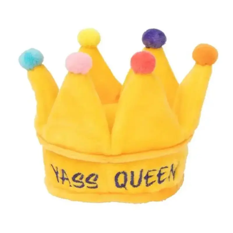 Yass Queen Crown Plush Dog Toy