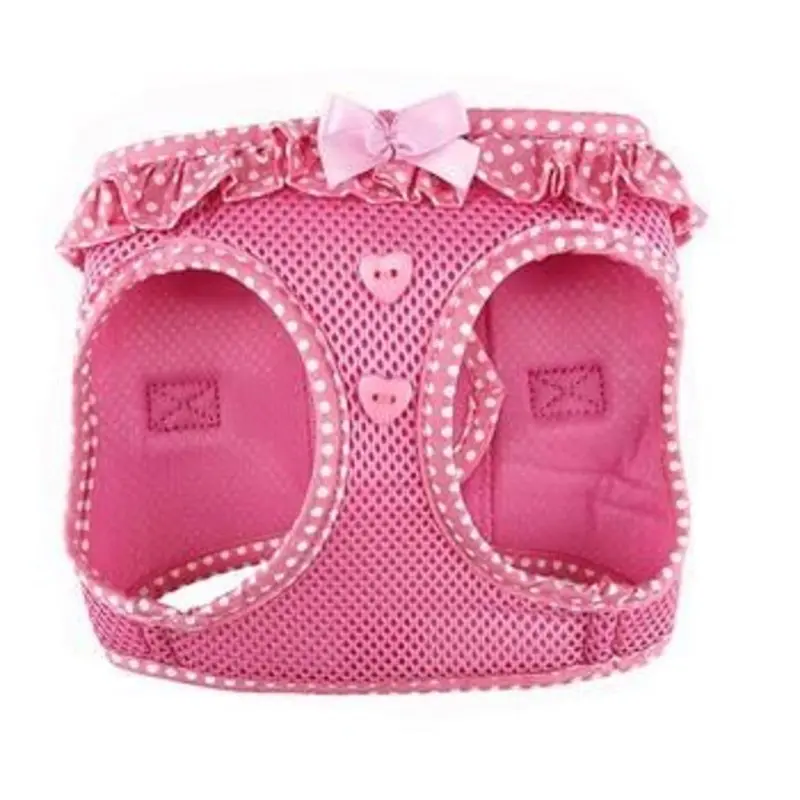 American River Choke Free Harness - Pink Polka Dot