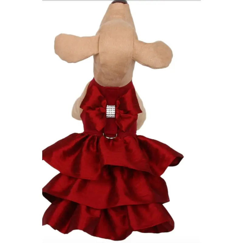 Susan Lanci Madison Dress - Burgundy