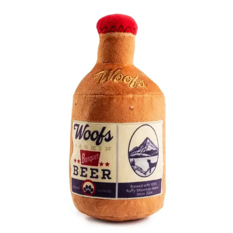 Woofs Beer Bottle Toy
