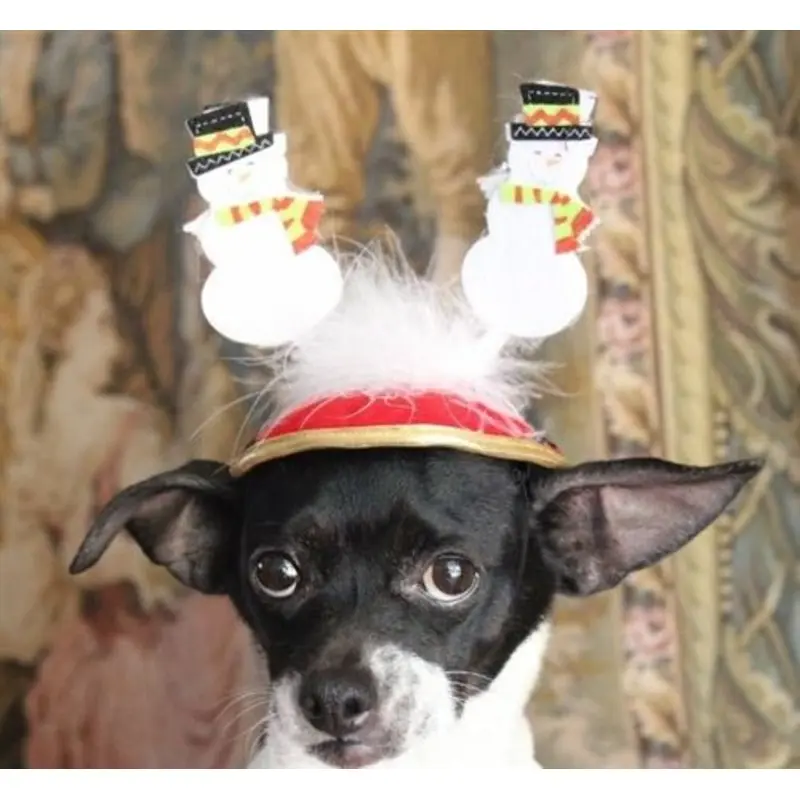 Christmas Snowman Hat - Cat or Dog