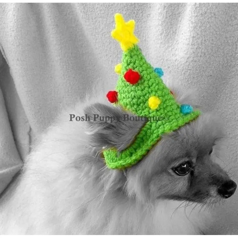 Crochet Christmas Tree Hat