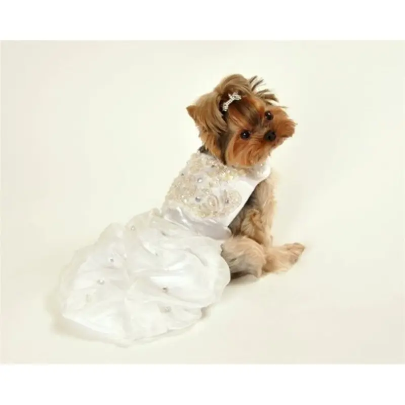 Custom Beaded Wedding Gown with Vintage Lace
