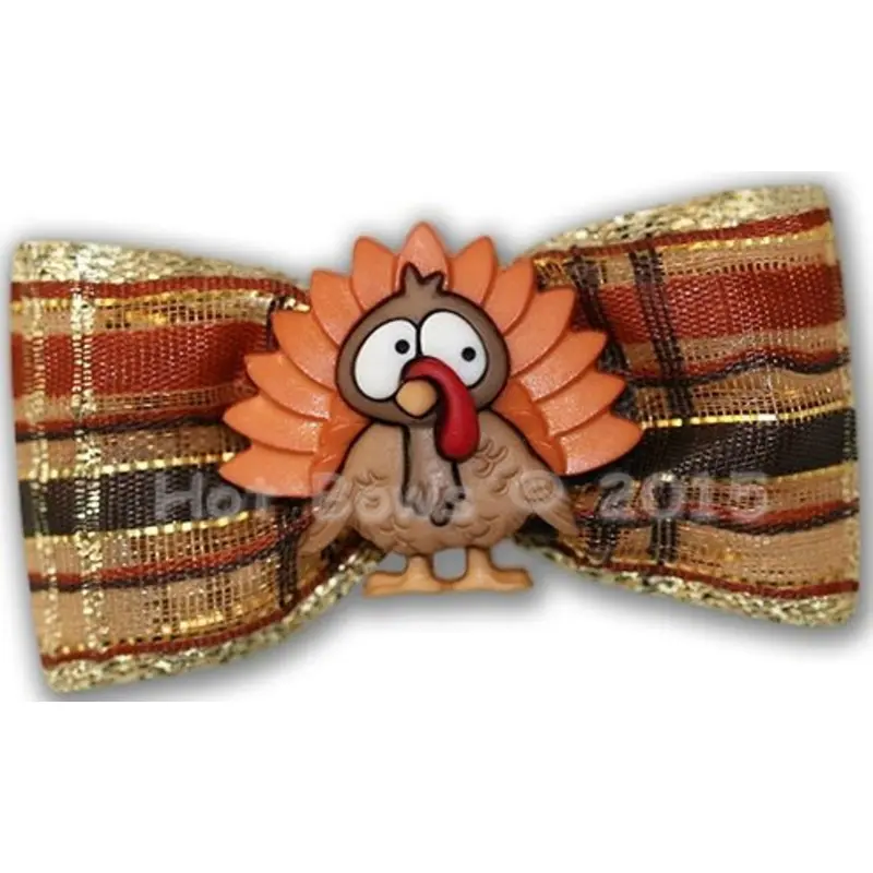 Totally Turkey Hair Bow