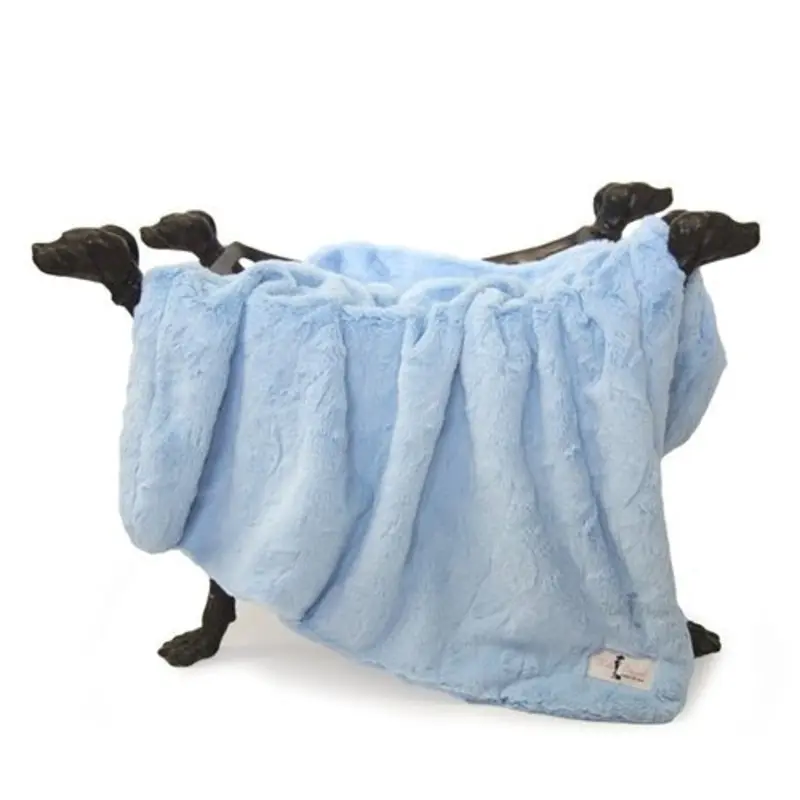 Bella Blanket in Baby Blue