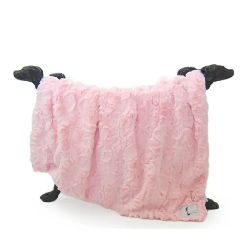 Bella Blanket in Baby Pink