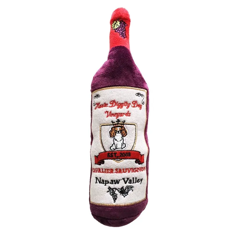 Cavalier Sauvignon Wine Bottle Plush Toy
